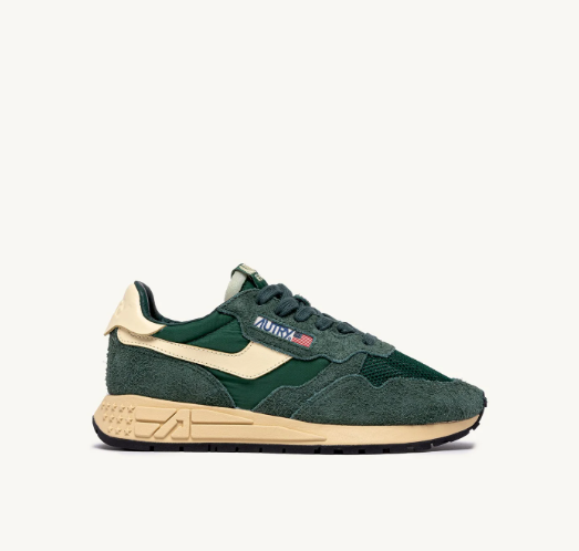 Autry Reelwind low  UT19 suede/net Bottle/ruta