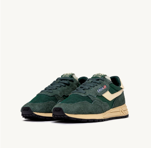 Autry Reelwind low  UT19 suede/net Bottle/ruta