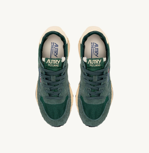 Autry Reelwind low  UT19 suede/net Bottle/ruta