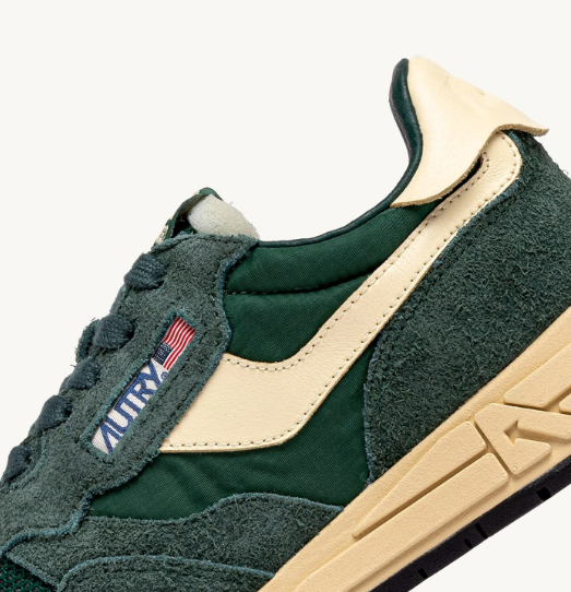 Autry Reelwind low  UT19 suede/net Bottle/ruta