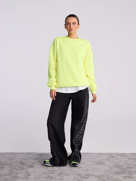 Stieglitz Basic worn out sweater Yellow