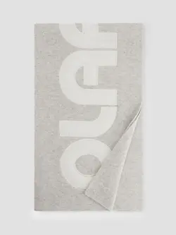 OLAF Retro applique scarf Cement