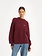 ROTATE Light knit logo sweater Zinfandel