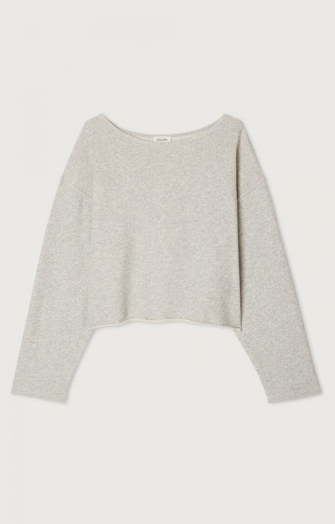 American Vintage KOD03AH Sweater Polaire chine