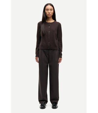 Samsoe Samsoe Saboston cardigan Black coffee