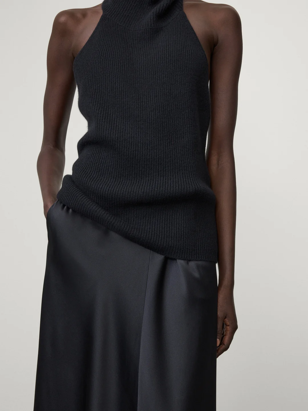 Lisa Yang Full maxi skirt Midnight