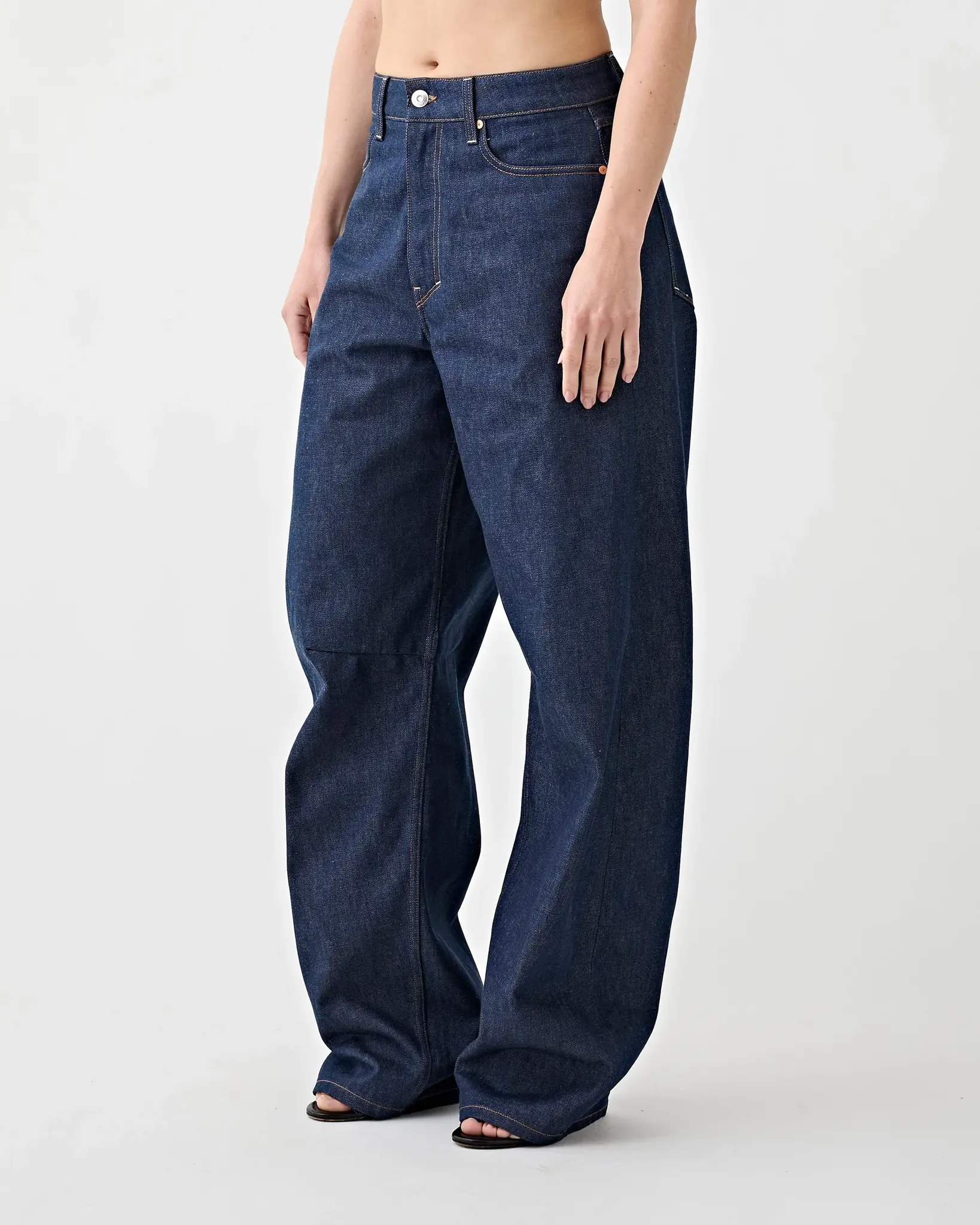 Tenue Robyn Raw baggy jeans
