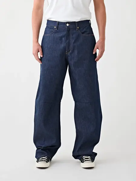 Tenue Robyn Raw baggy jeans