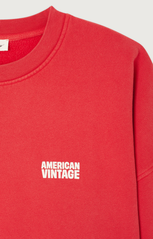 American Vintage PLI03CH25 sweater Volcan vintage