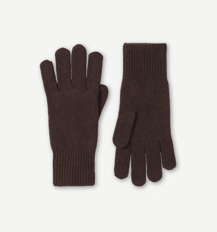 Samsoe Samsoe Sadaria gloves Black coffee
