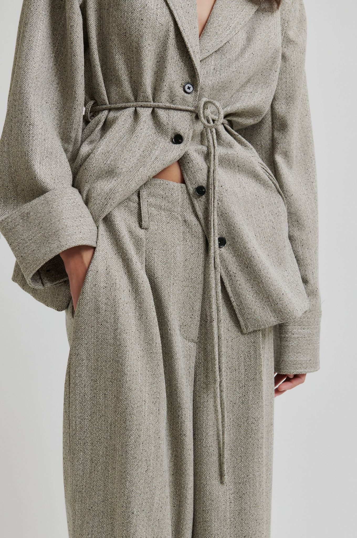 Second Female Jun trousers Trench coat