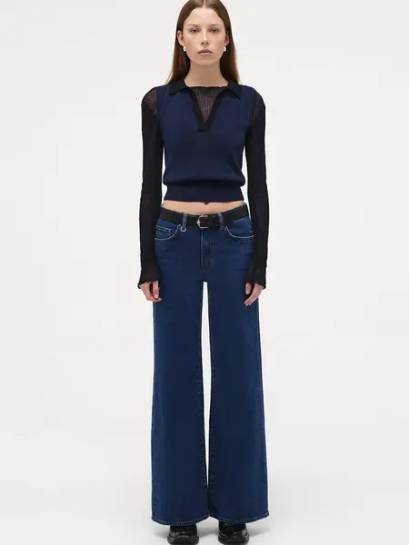 Neuw Eva wide Jeans Indigo muse