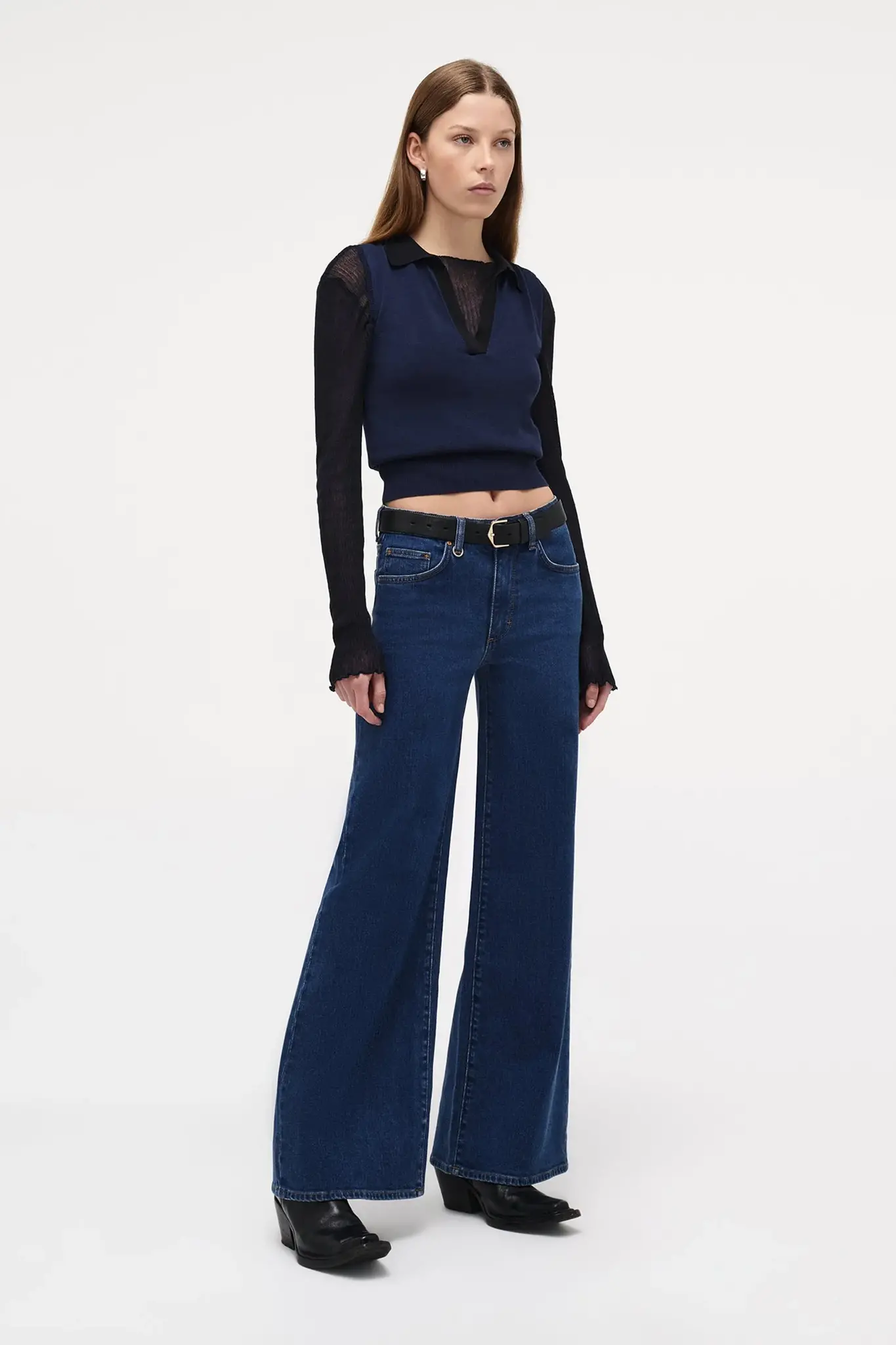 Neuw Eva wide Jeans Indigo muse