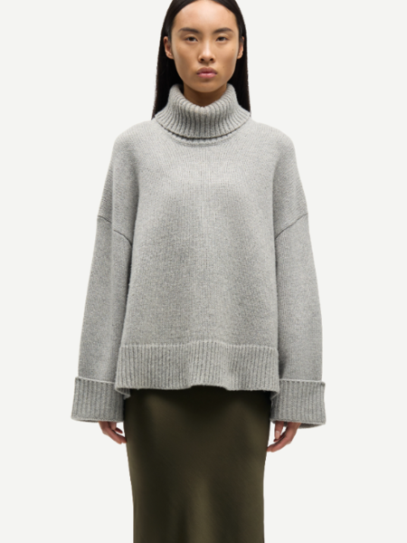 Samsoe Samsoe Sakeiku turtleneck Grey melange