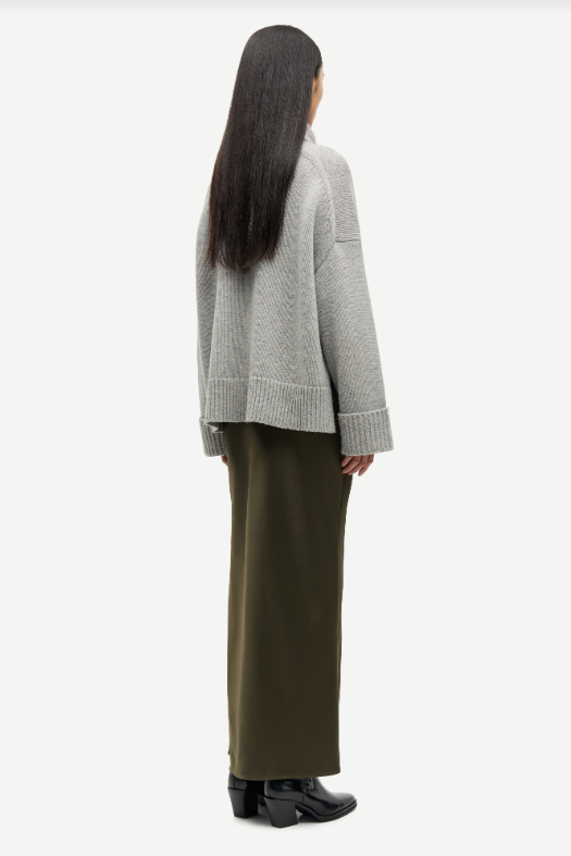 Samsoe Samsoe Sakeiku turtleneck Grey melange