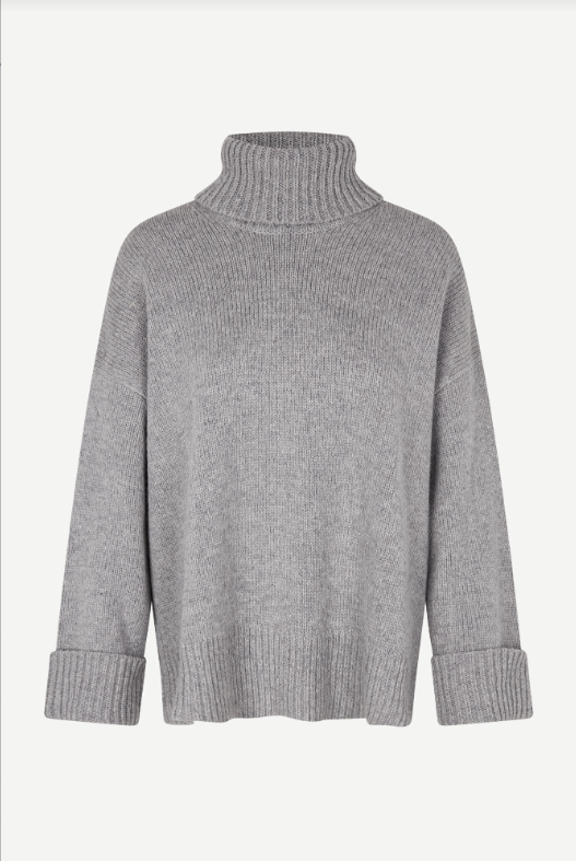 Samsoe Samsoe Sakeiku turtleneck Grey melange