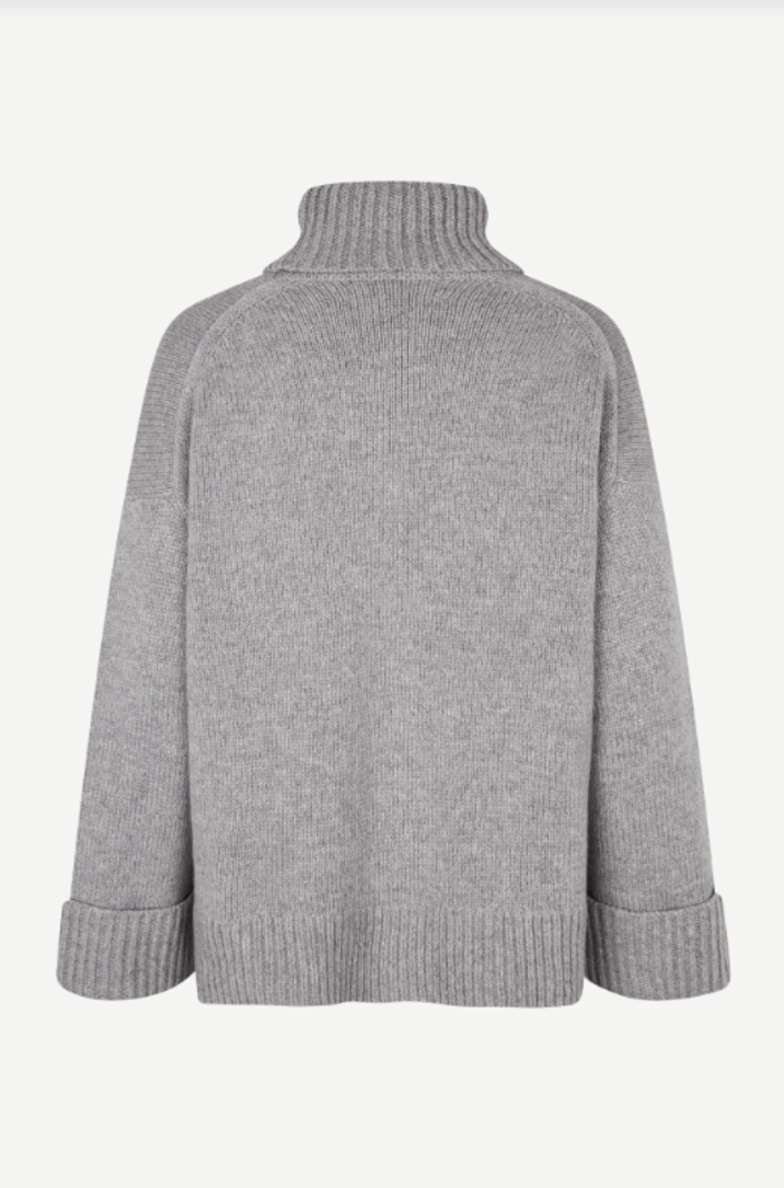 Samsoe Samsoe Sakeiku turtleneck Grey melange