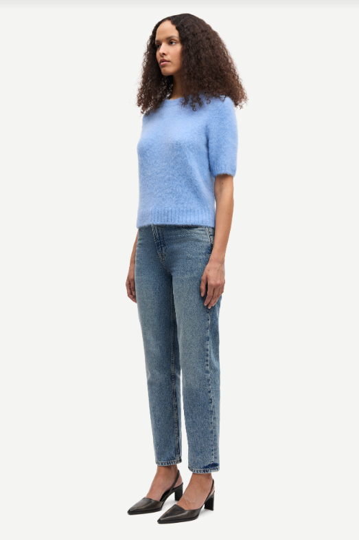 Samsoe Samsoe Sajeanne top Della robbia blue