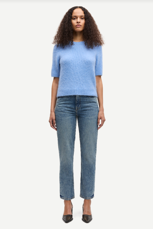 Samsoe Samsoe Sajeanne top Della robbia blue