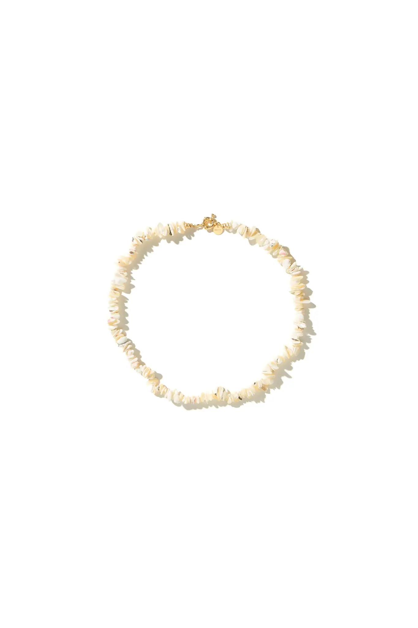 Mimi et Toi Cooper necklace Beige