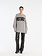 ROTATE Knitted logo sweater Alloy light gray