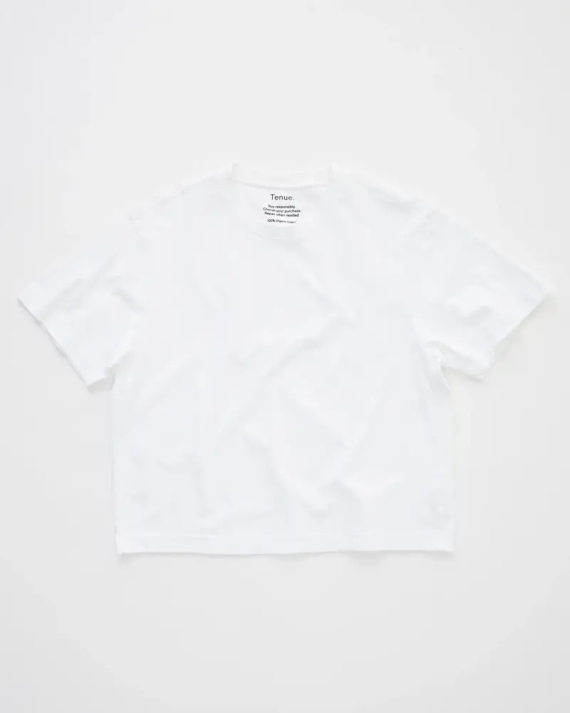Tenue Mick tee Optic white