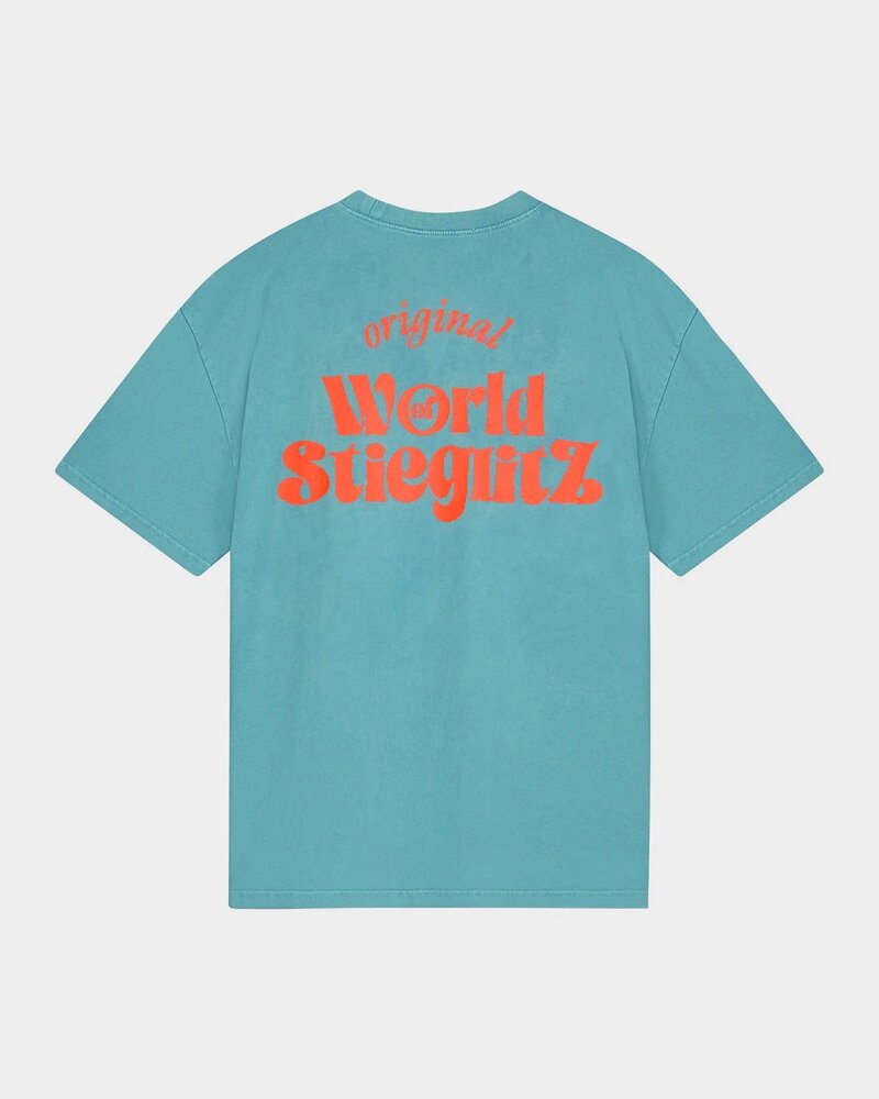 Stieglitz World of stieg oversized t-shirt Green