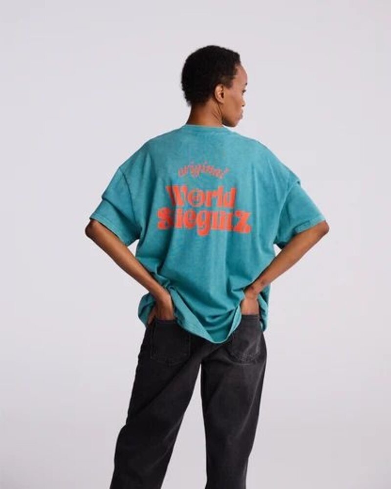Stieglitz World of stieg oversized t-shirt Green