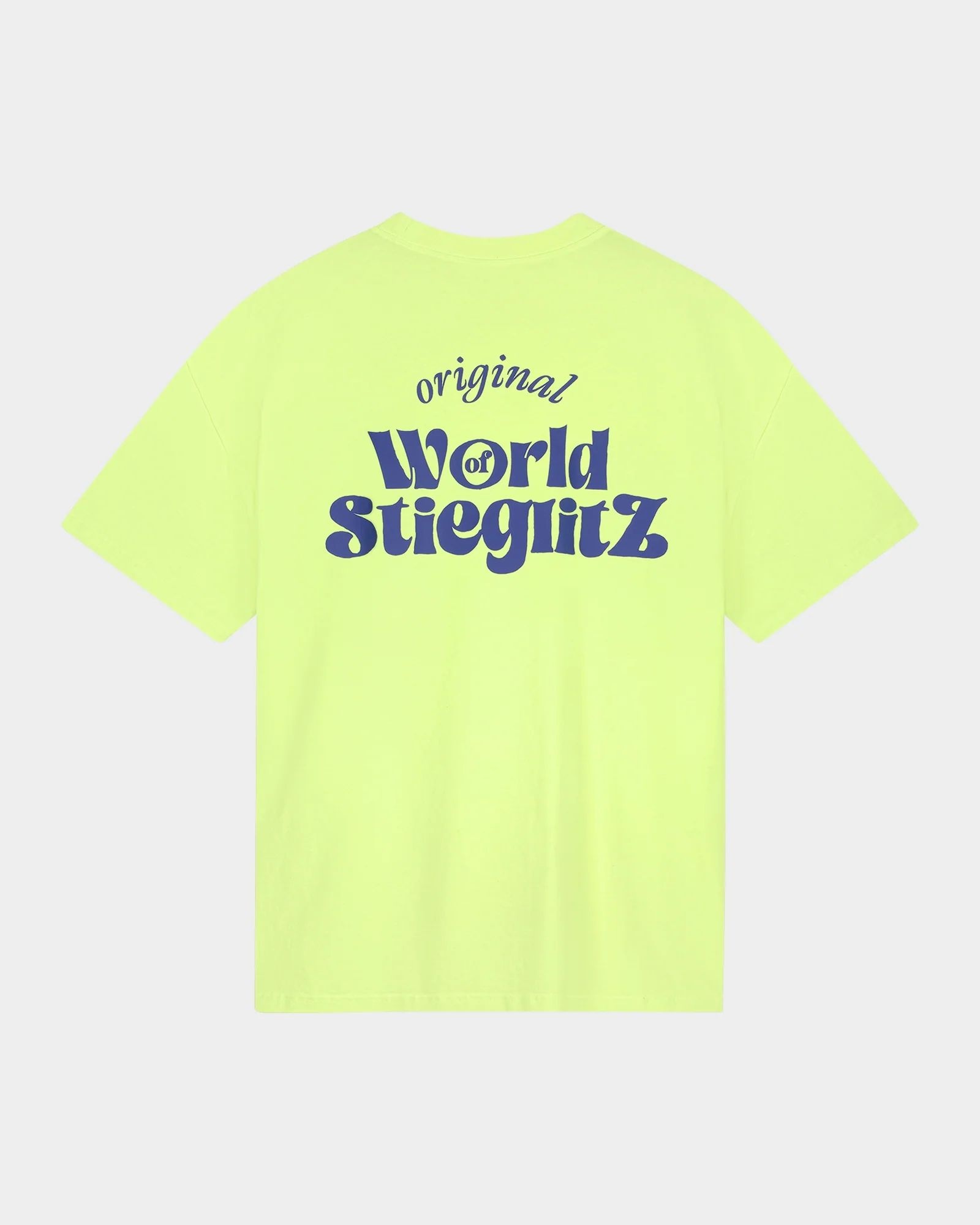 Stieglitz World of stieg oversized t-shirt  Yellow