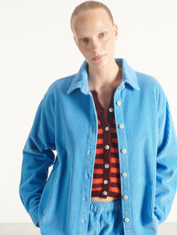 American Vintage PADO06AH shirt Celeste vintage