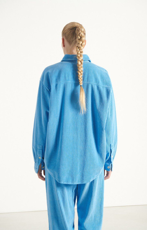 American Vintage PADO06AH shirt Celeste vintage