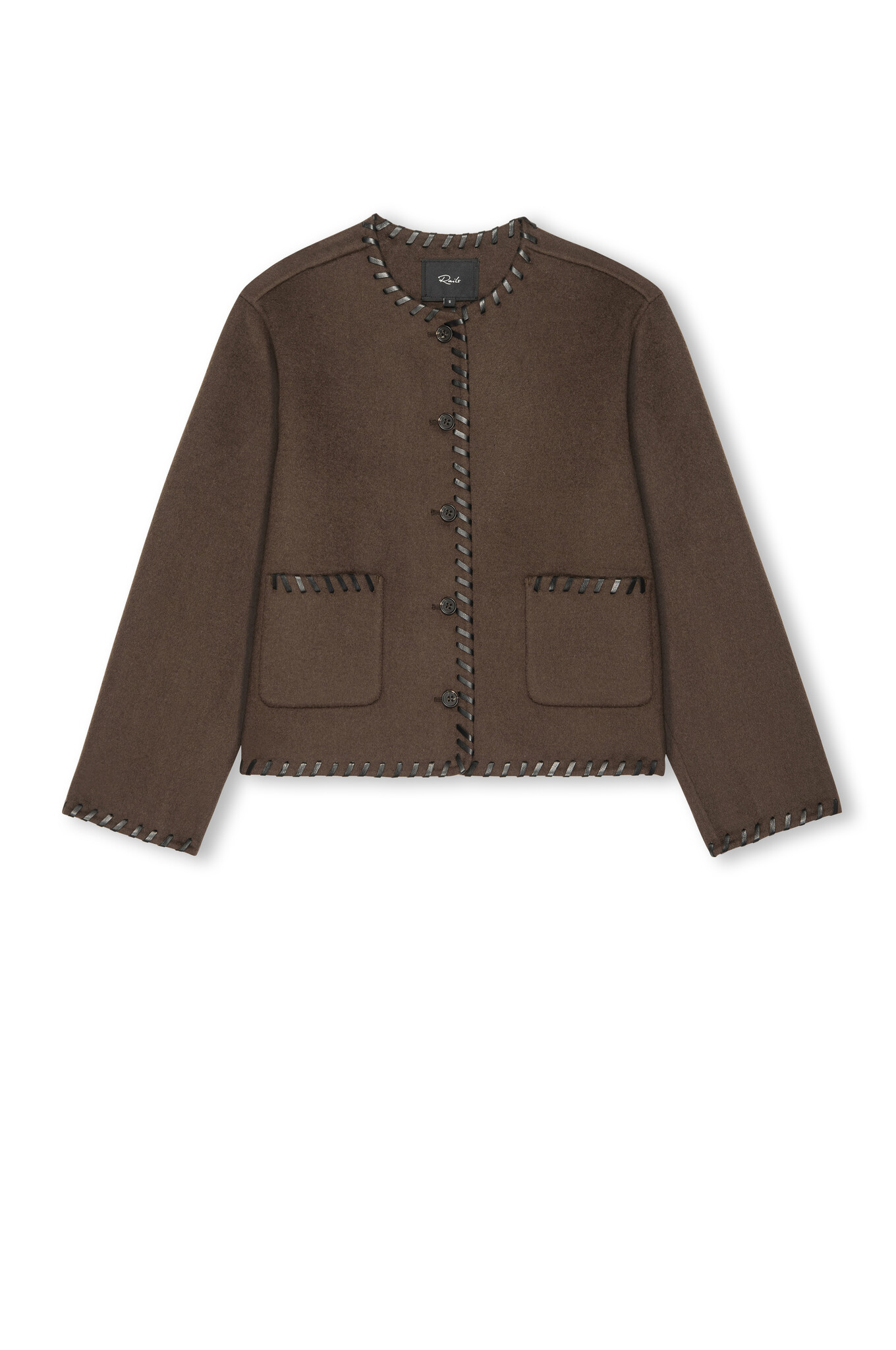 Rails Melanie Cardigan Dark brown