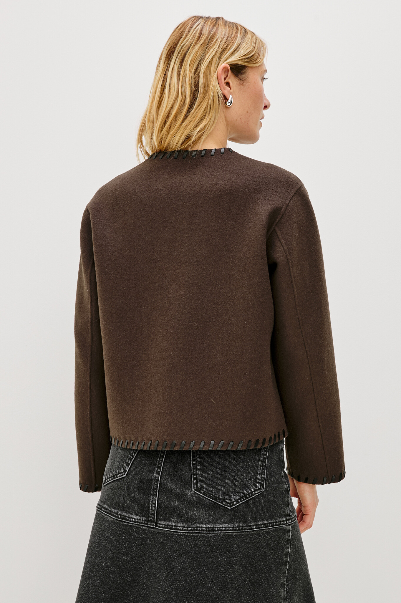 Rails Melanie Cardigan Dark brown