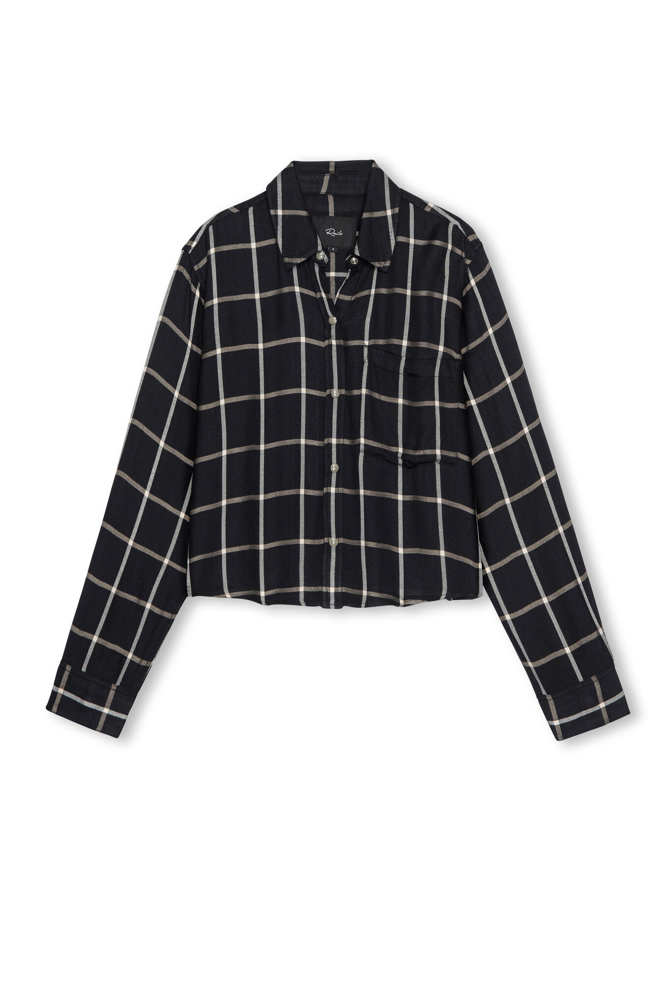 Rails Malin shirt Onyx sand brich