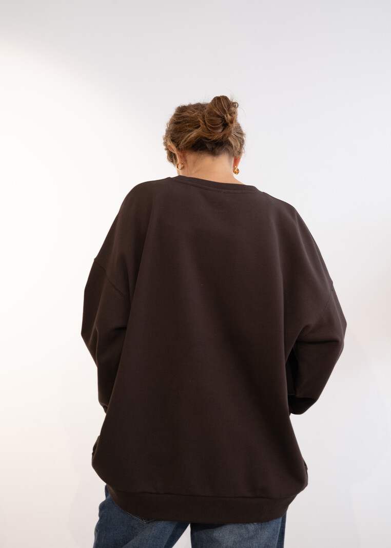 BLUE MORÉ Mar sweater Brown