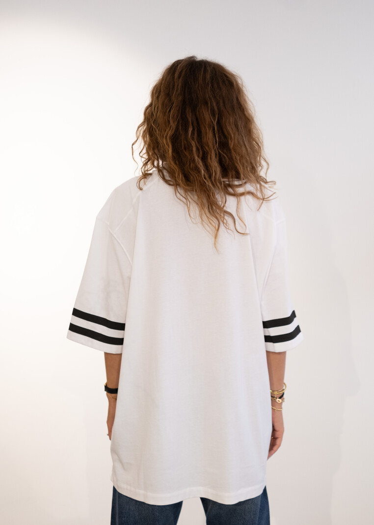BLUE MORÉ The Brady Tee White