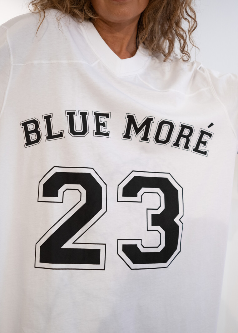 BLUE MORÉ The Brady Tee White