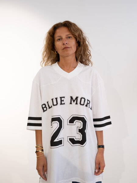 BLUE MORÉ The Brady Tee White