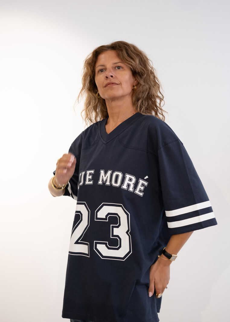 BLUE MORÉ The Brady Tee Navy