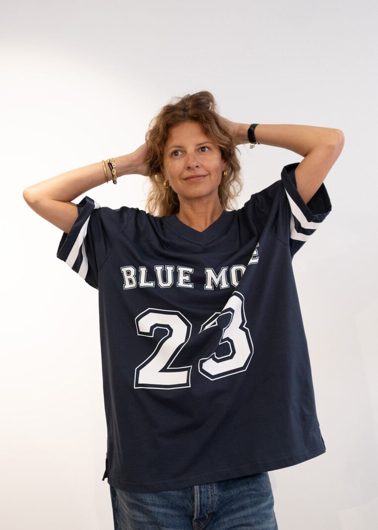 BLUE MORÉ The Brady Tee Navy