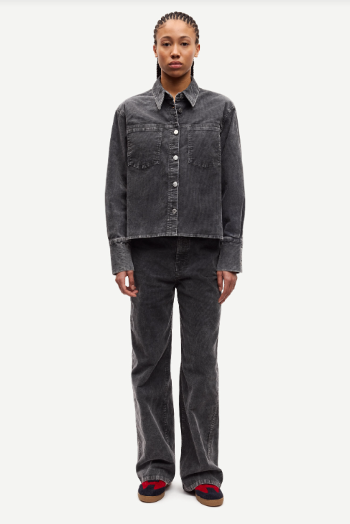 Samsoe Samsoe Sashelly trousers 15792 Asphalt