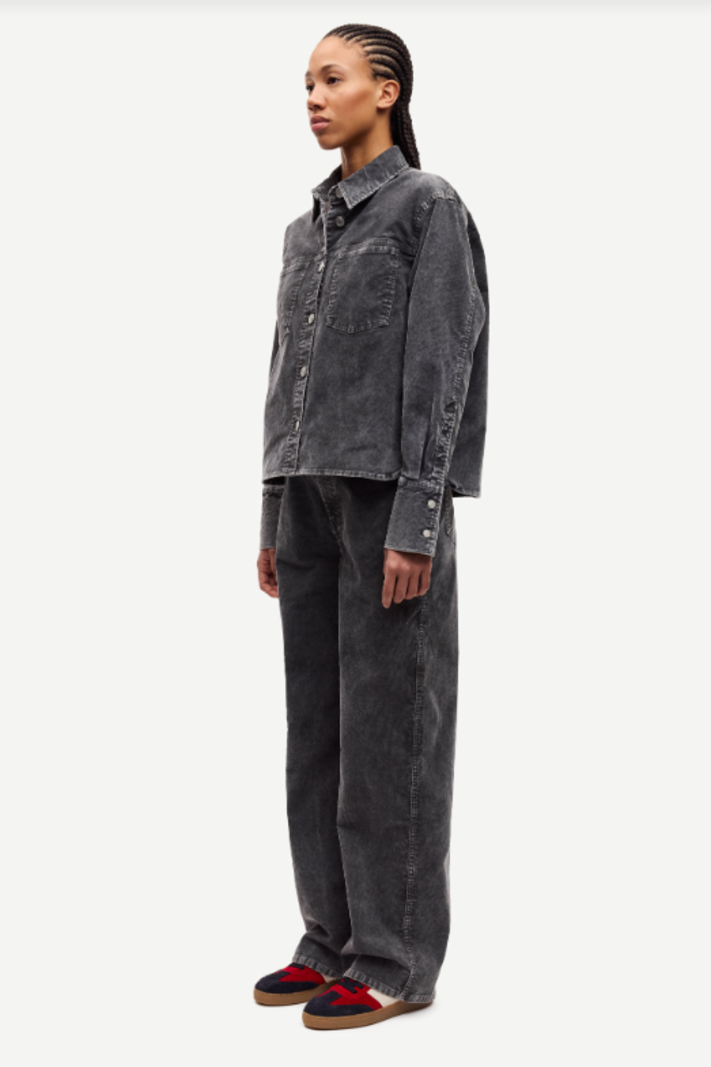 Samsoe Samsoe Sashelly trousers 15792 Asphalt