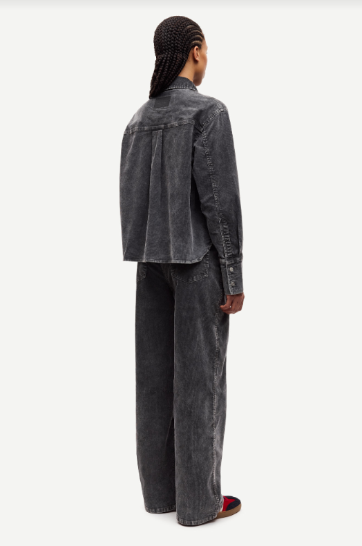 Samsoe Samsoe Sashelly trousers 15792 Asphalt