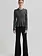 Second Female Tova knit cardigan Grey melange