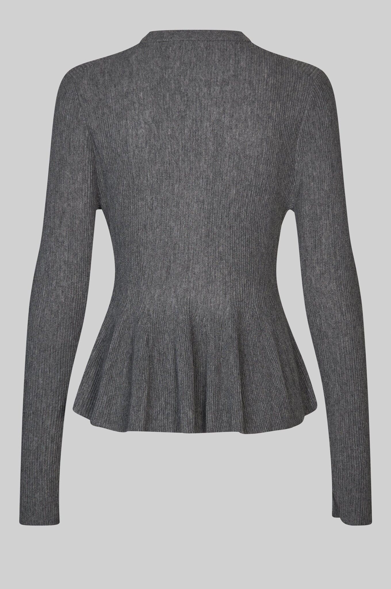 Second Female Tova knit cardigan Grey melange
