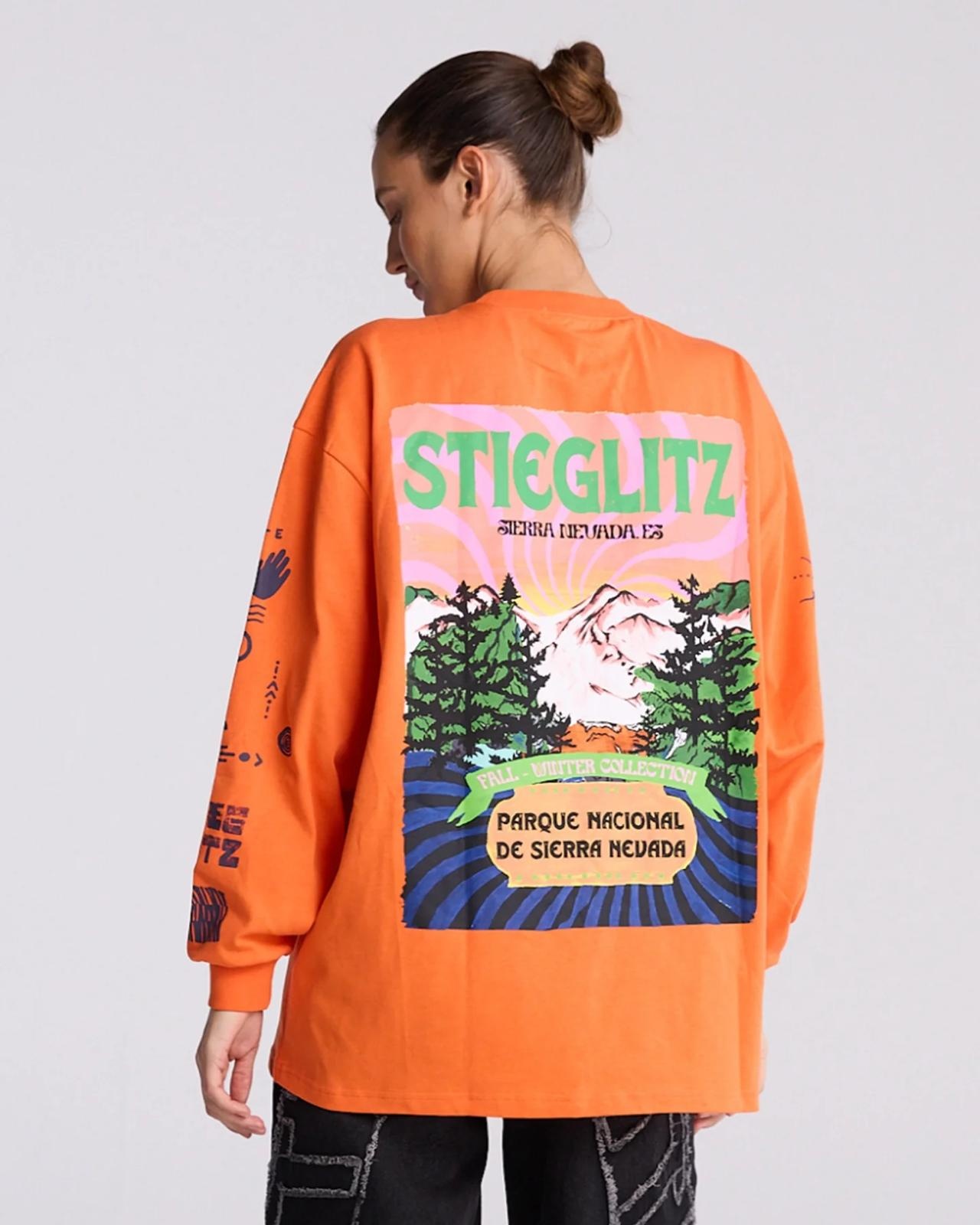 Stieglitz Xavi skate longsleeve Orange
