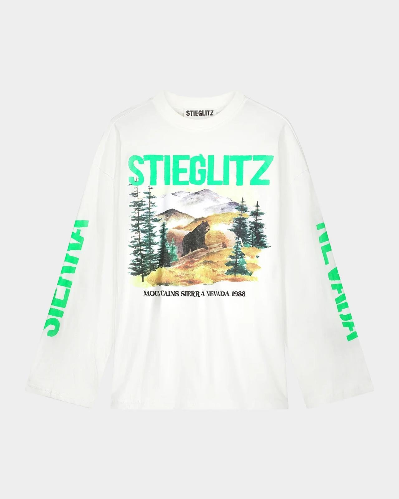 Stieglitz Pico wide skate longsleeve White