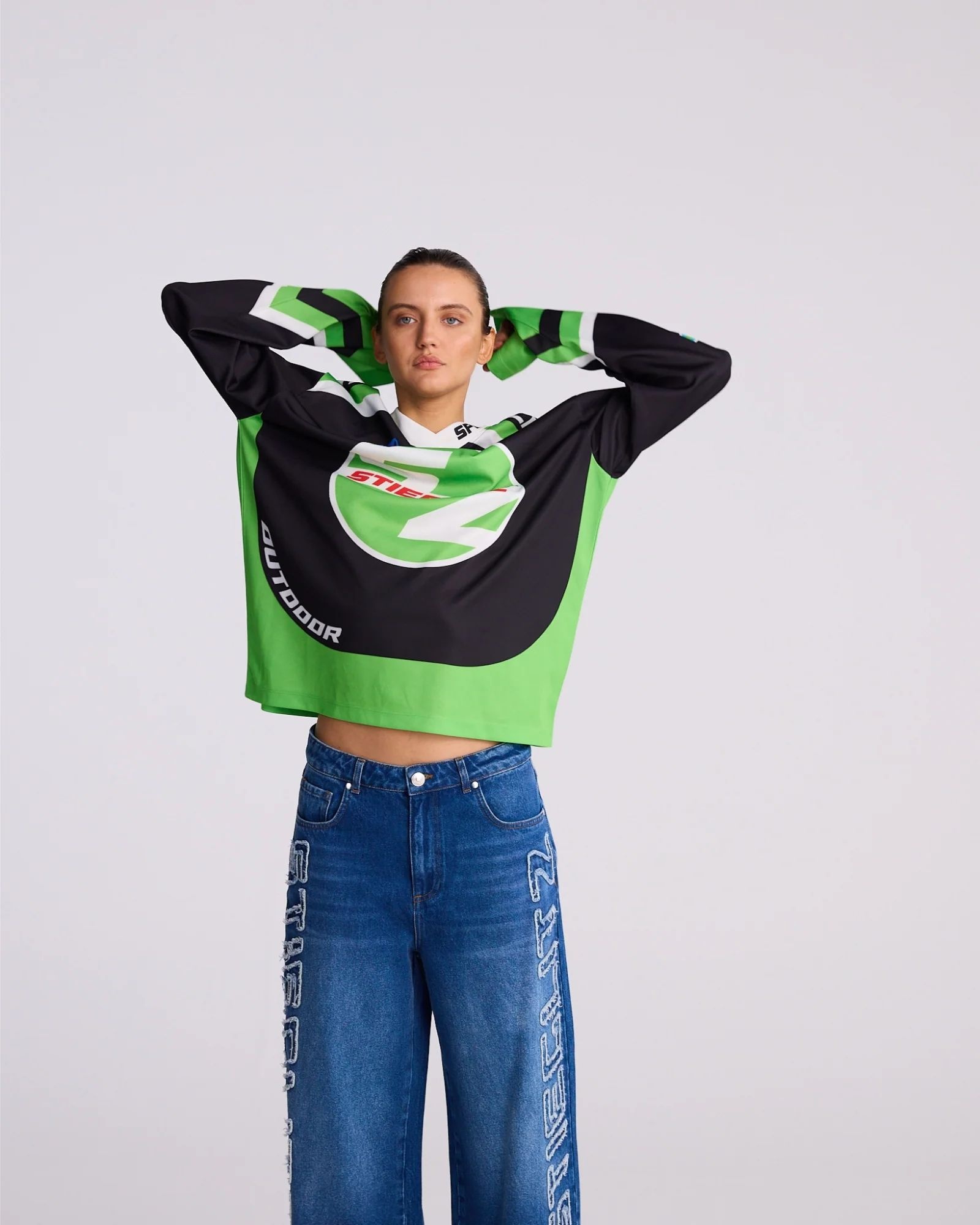 Stieglitz Alando wide skate longsleeve Black