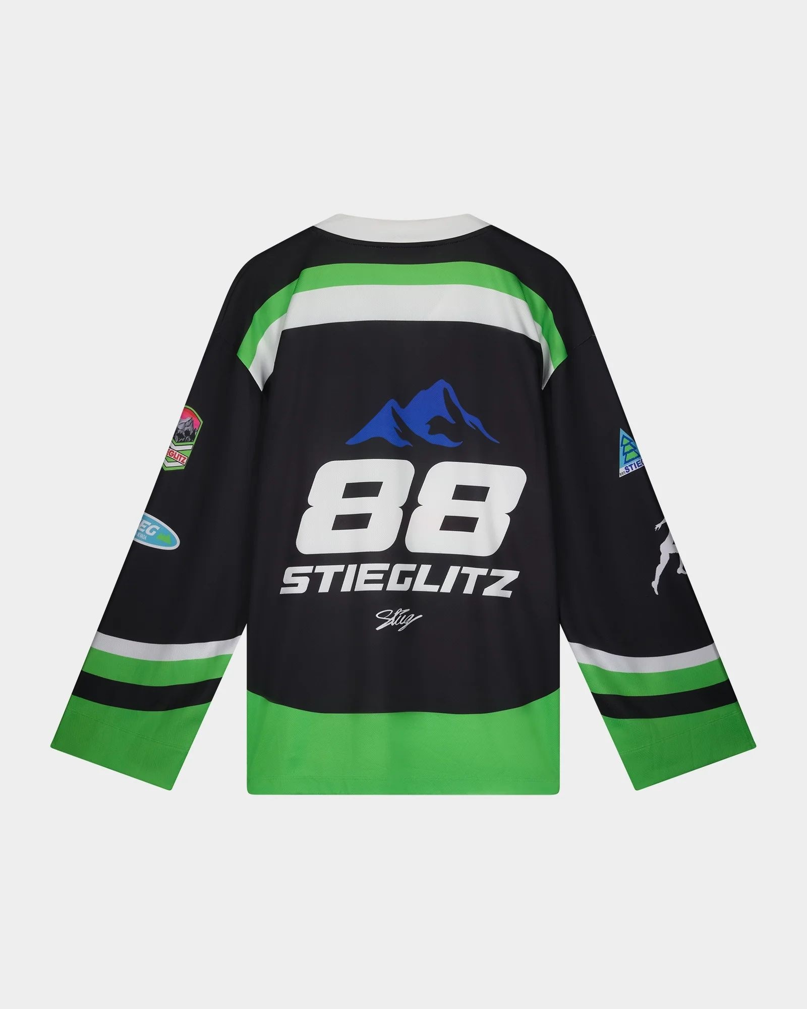 Stieglitz Alando wide skate longsleeve Black