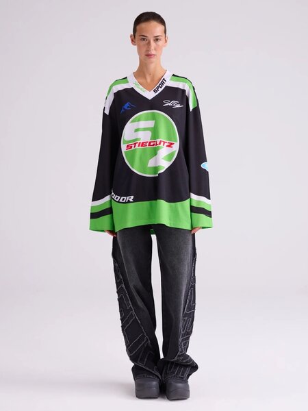 Stieglitz Alando wide skate longsleeve Black
